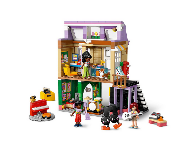 LEGO Friends 42653 Musikladen & Wohnung