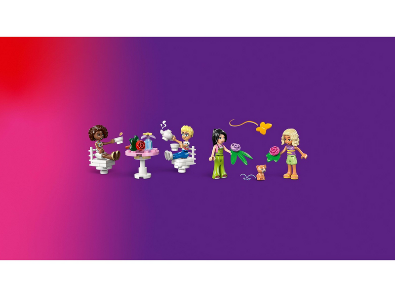 LEGO Friends 42671 Pflanzencafé und Blumenkiosk