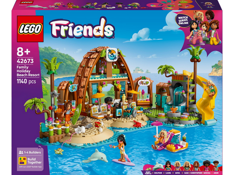 LEGO Friends 42673 Familienurlaub im Strandresort