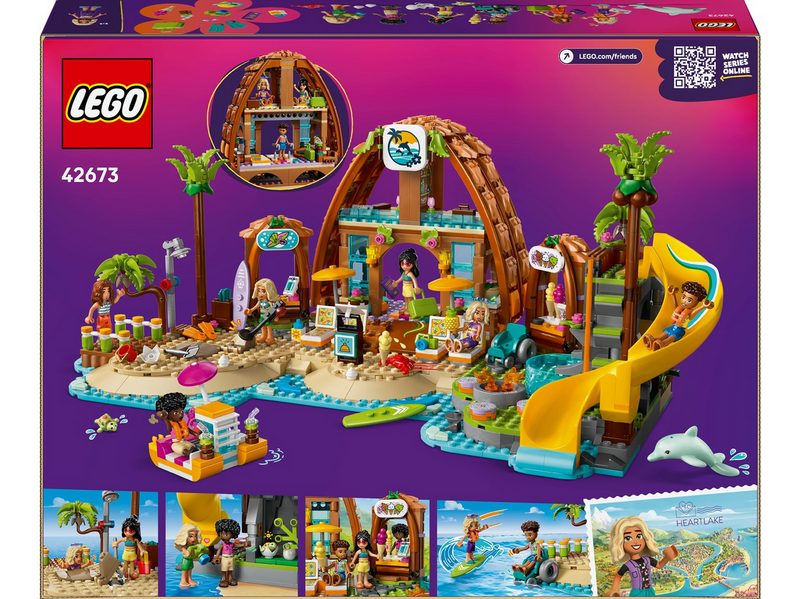 LEGO Friends 42673 Familienurlaub im Strandresort