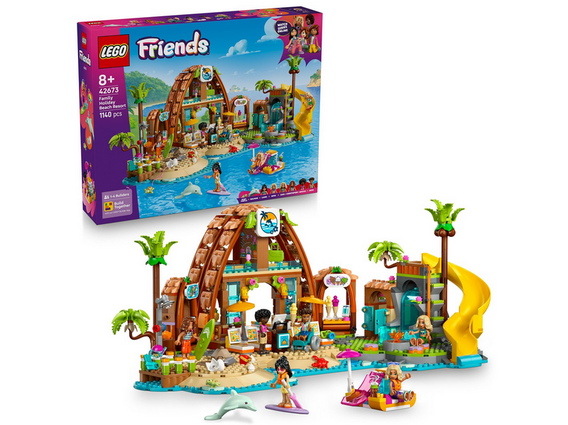 LEGO Friends 42673 Familienurlaub im Strandresort
