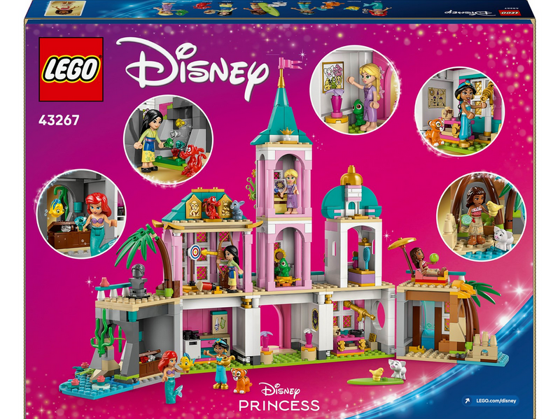 LEGO Disney 43267 Prinzessinnenschloss mit Haustieren