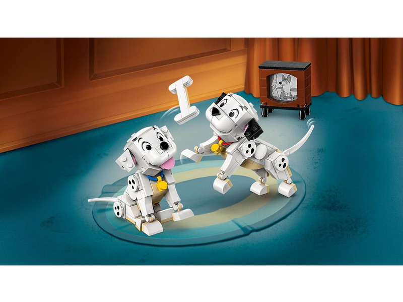 LEGO Disney 43271 Die Welpen Lucky und Penny aus 101 Dalmatiner
