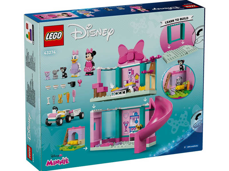 LEGO Disney 43274 Minnies Tierhotel