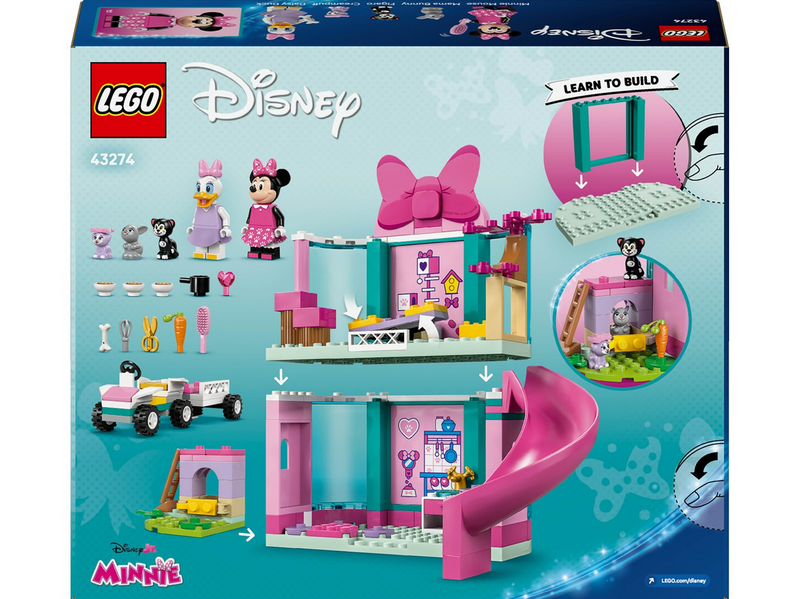 LEGO Disney 43274 Minnies Tierhotel