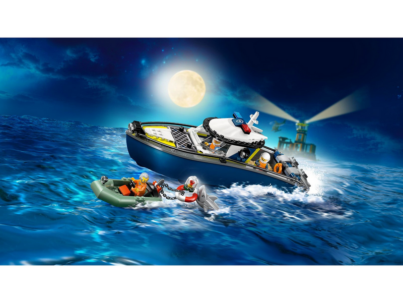 LEGO City 60456 Verfolgungsjagd im Polizeiboot