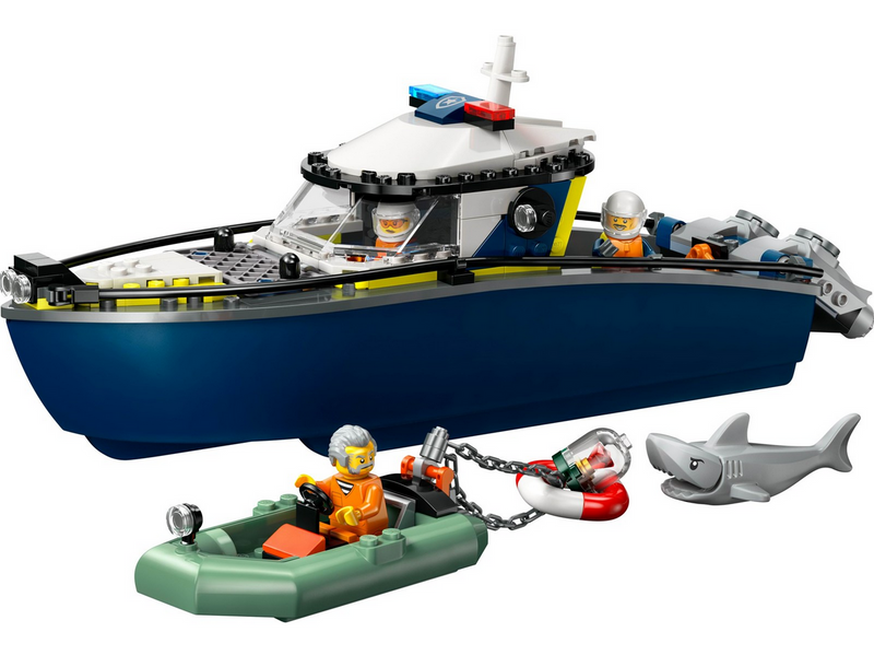 LEGO City 60456 Verfolgungsjagd im Polizeiboot