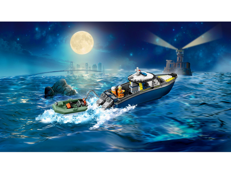 LEGO City 60456 Verfolgungsjagd im Polizeiboot
