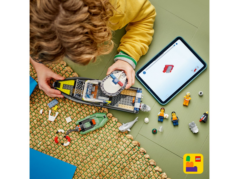 LEGO City 60456 Verfolgungsjagd im Polizeiboot