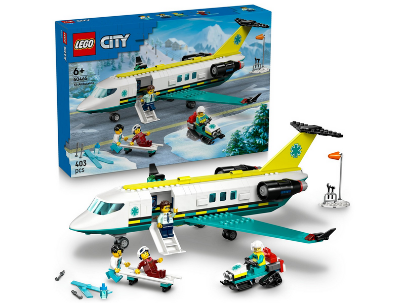 LEGO City 60465 Notfallrettungsflugzeug