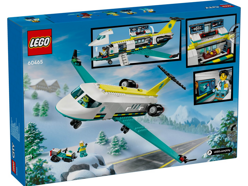 LEGO City 60465 Notfallrettungsflugzeug