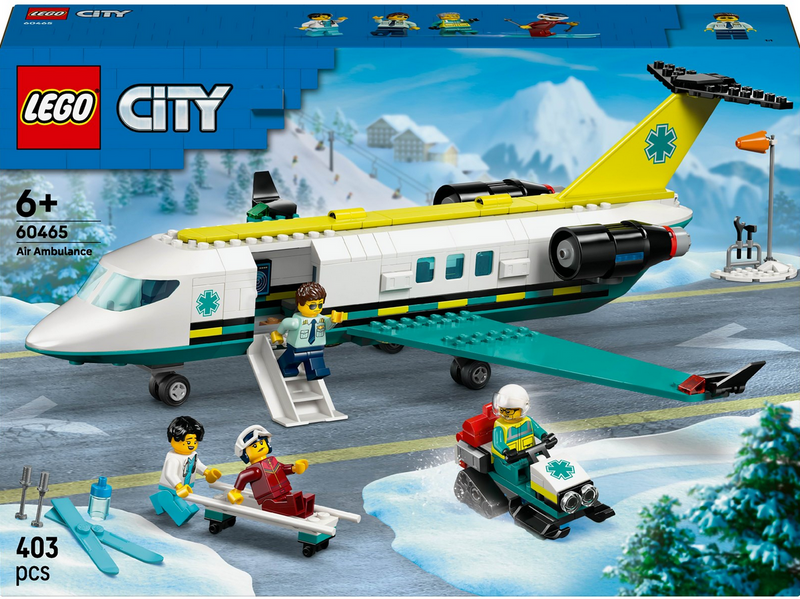LEGO City 60465 Notfallrettungsflugzeug