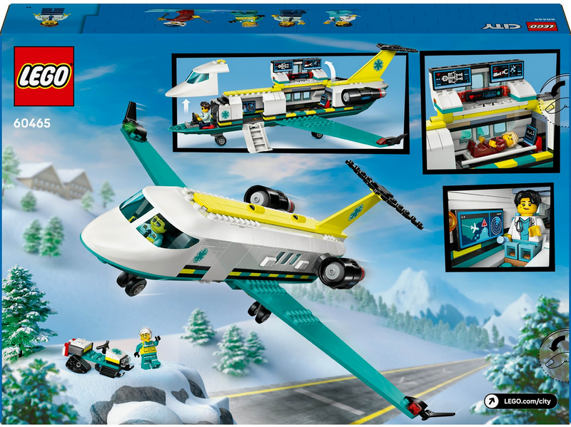 LEGO City 60465 Notfallrettungsflugzeug