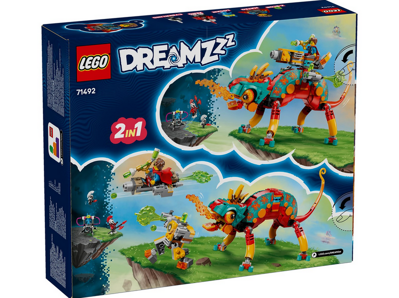 LEGO DREAMZzz 71492 Mateos Feuer-Chamäleon