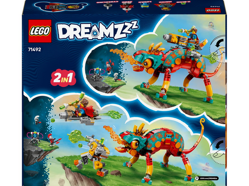 LEGO DREAMZzz 71492 Mateos Feuer-Chamäleon