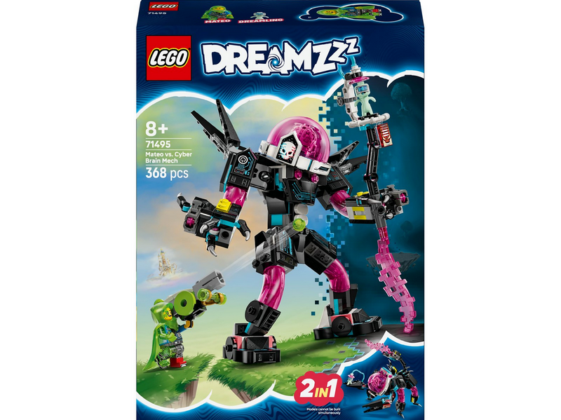 LEGO DREAMZzz 71495 Mateo vs. Cyberhirn-Mech