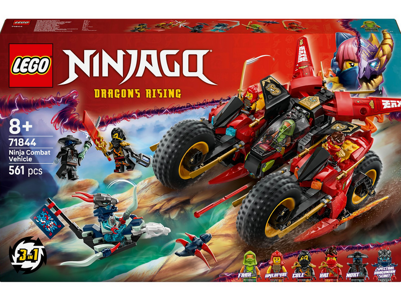 LEGO Ninjago 71844 Ninja-Actionflitzer