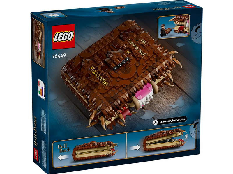 LEGO Harry Potter 76449 Beißendes Monsterbuch der Monster