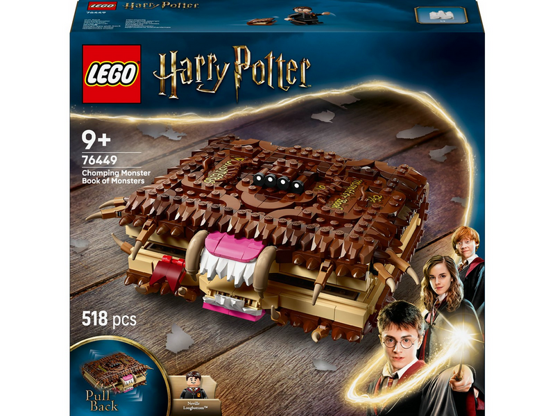 LEGO Harry Potter 76449 Beißendes Monsterbuch der Monster