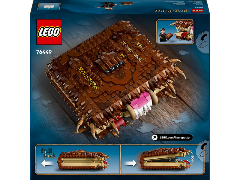 LEGO Harry Potter 76449 Beißendes Monsterbuch der Monster