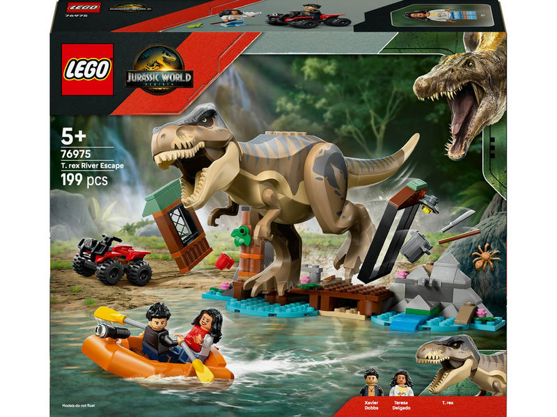 LEGO 76975 Flucht vor dem T.Rex