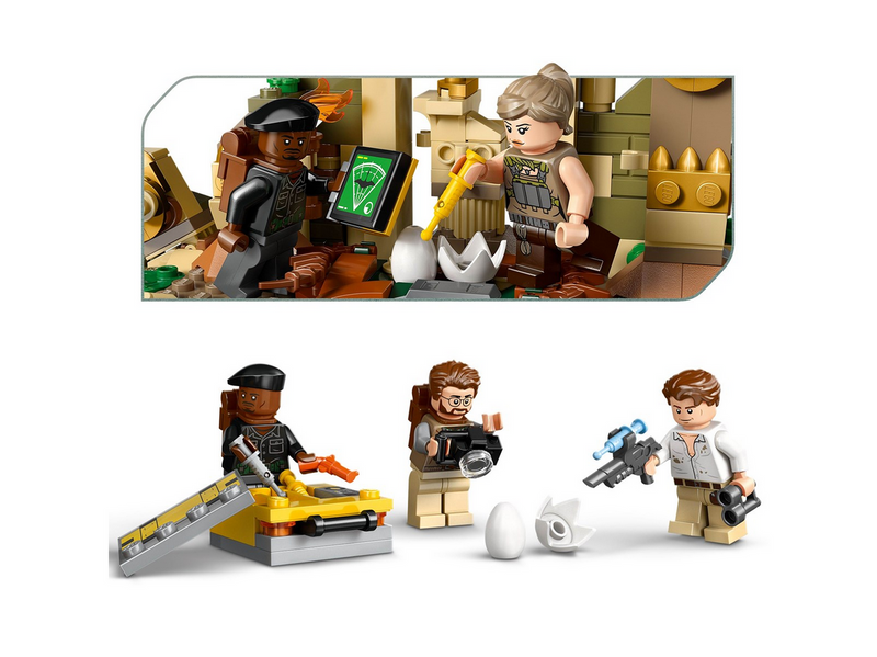 LEGO Jurassic World 76976 Spinosaurier & Quetzalcoatlus: Hubschrauber-Einsatz