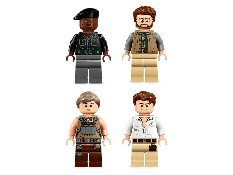 LEGO Jurassic World 76976 Spinosaurier & Quetzalcoatlus: Hubschrauber-Einsatz