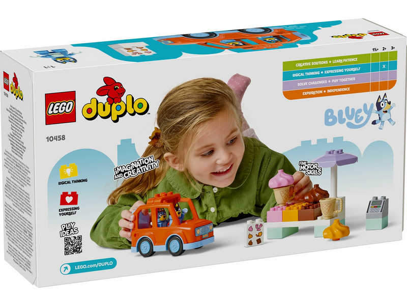 LEGO Bluey 10458 Ausflug zur Eisdiele mit Bluey
