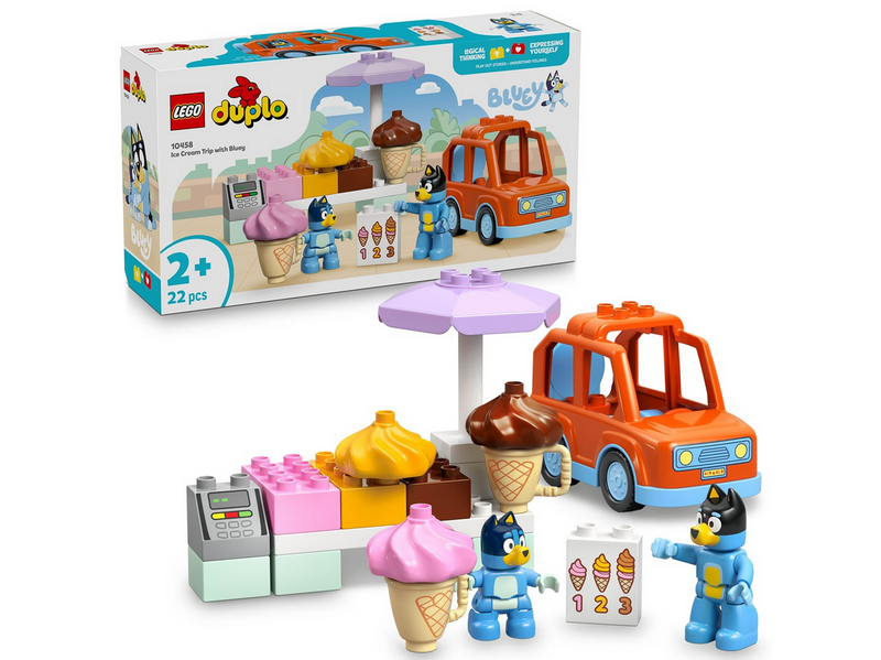 LEGO Bluey 10458 Ausflug zur Eisdiele mit Bluey