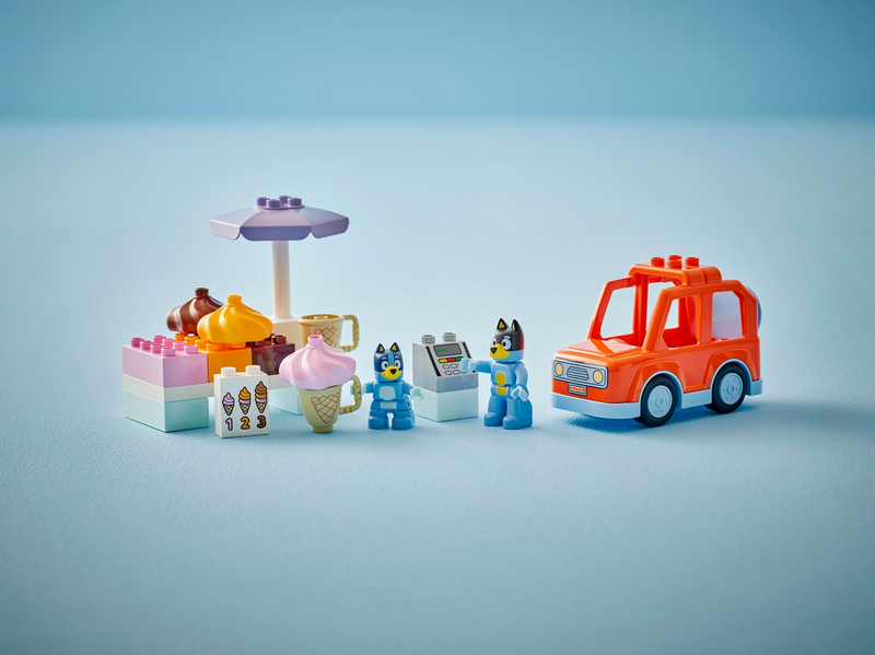 LEGO Bluey 10458 Ausflug zur Eisdiele mit Bluey