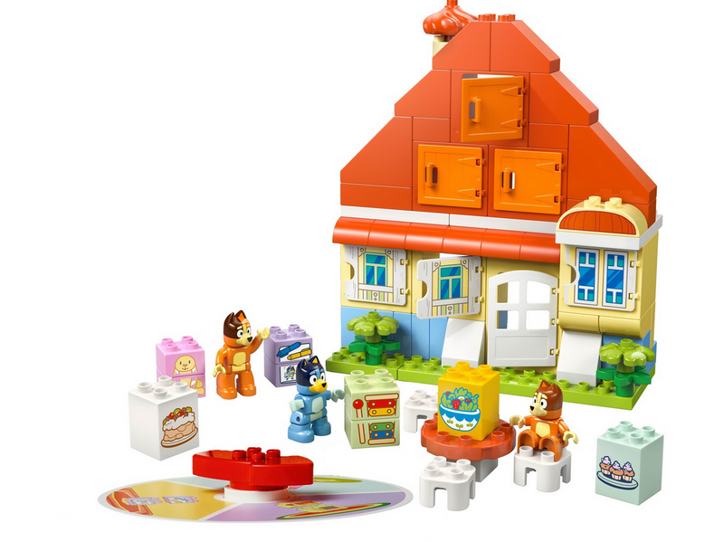 LEGO Bluey 10459 Blueys Familienhaus mit Memory-Spiel