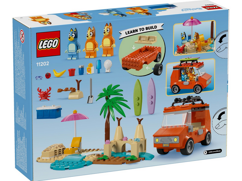 LEGO Bluey 11202 Blueys Strandausflug