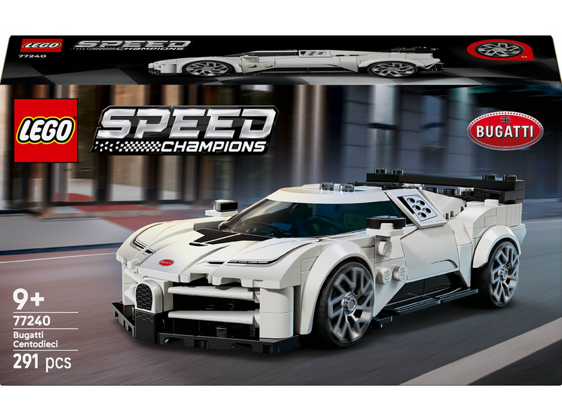 LEGO Speed Champions 77240 Bugatti Centodieci Hypersportwagen