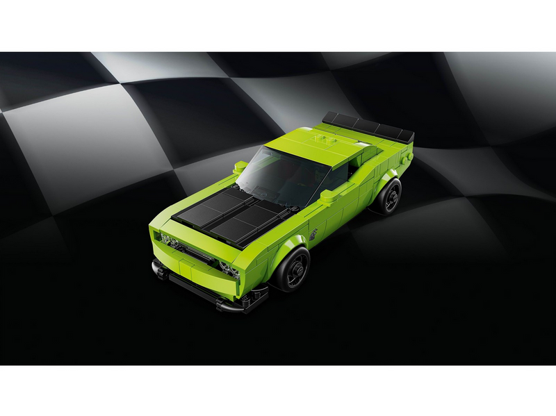 LEGO Speed Champions 77237 Dodge Challenger SRT Hellcat Sportwagen