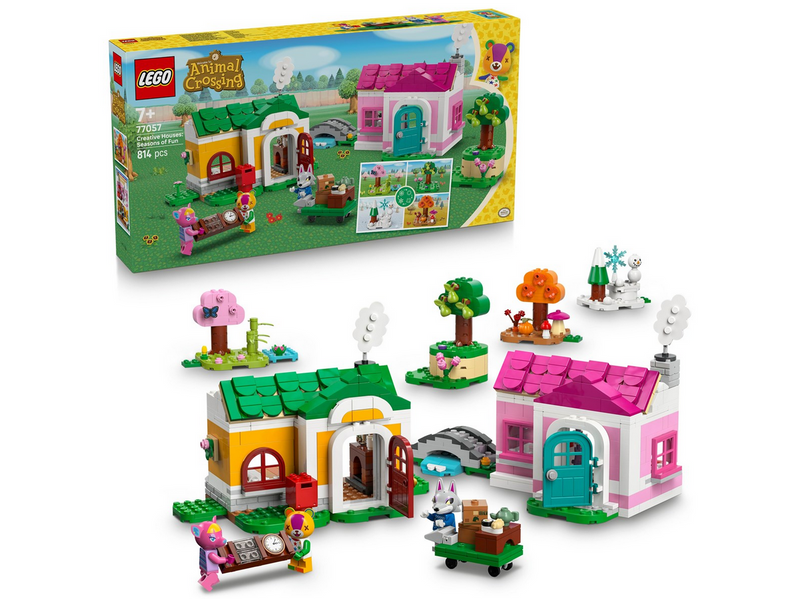 LEGO Animal Crossing 77057 Kreative Häuser: Jahreszeiten voller Spaß