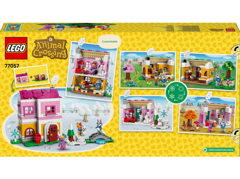 LEGO Animal Crossing 77057 Kreative Häuser: Jahreszeiten voller Spaß