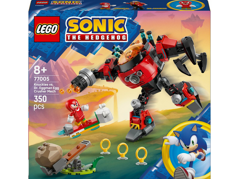 LEGO Sonic 77005 Knuckles vs. Dr. Eggmans Egg Crusher Mech
