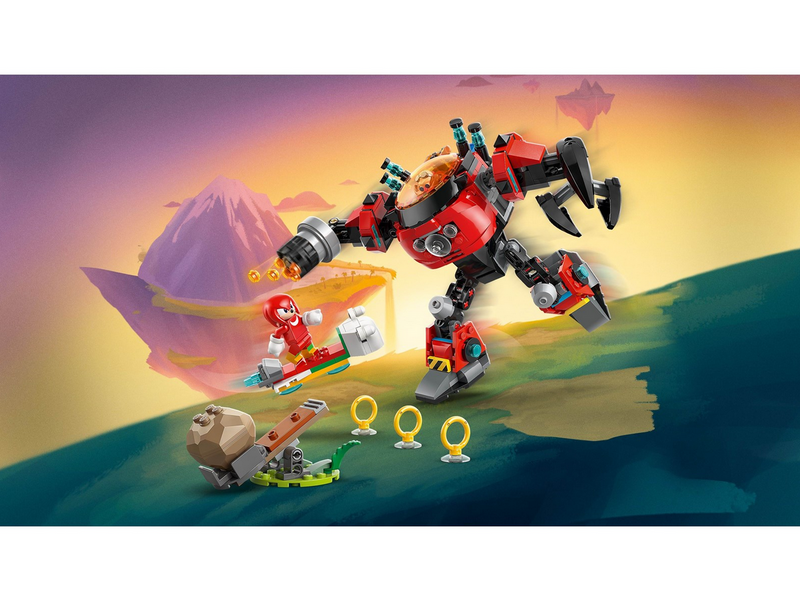 LEGO Sonic 77005 Knuckles vs. Dr. Eggmans Egg Crusher Mech
