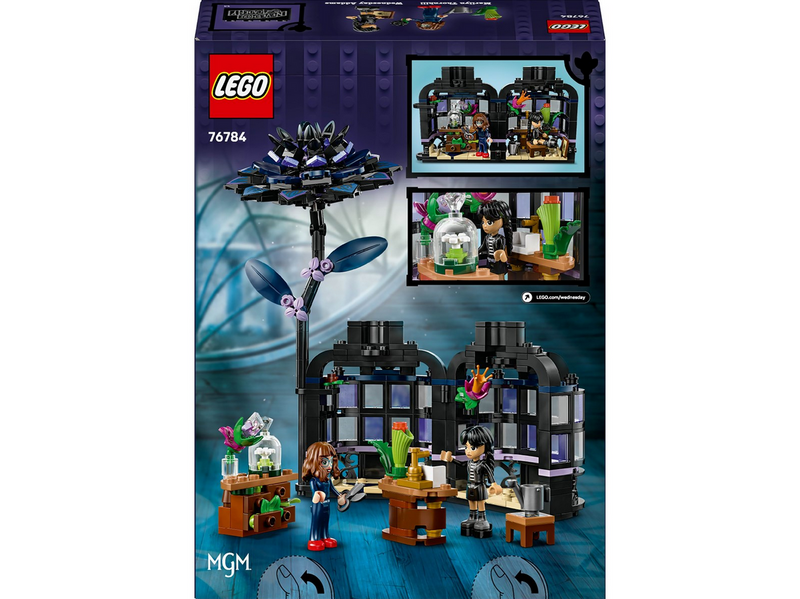 LEGO Wednesday 76784 Schwarze Dahlie