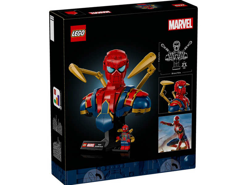 LEGO Super Heroes Marvel 76326 Iron Spider-Man Büste