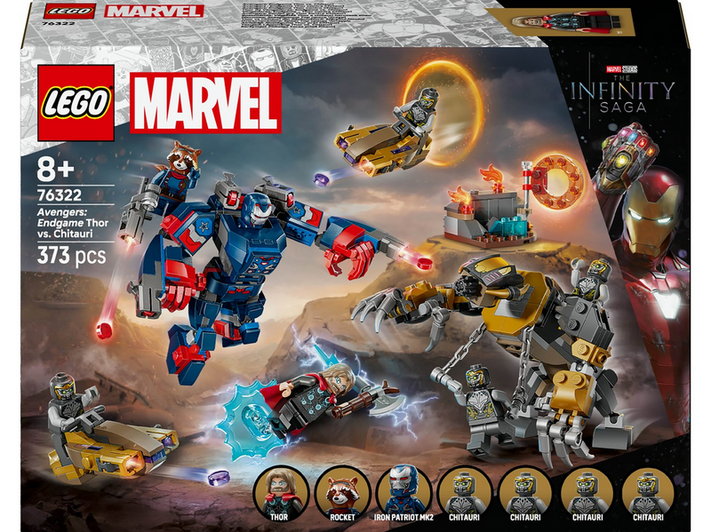 LEGO Super Heroes Marvel 76322 Avengers: Endgame Thor vs. Chitauri