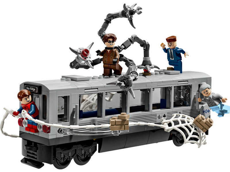 LEGO Super Heroes Marvel 76321 Spider-Man vs. Doc Ock: Showdown in der U-Bahn