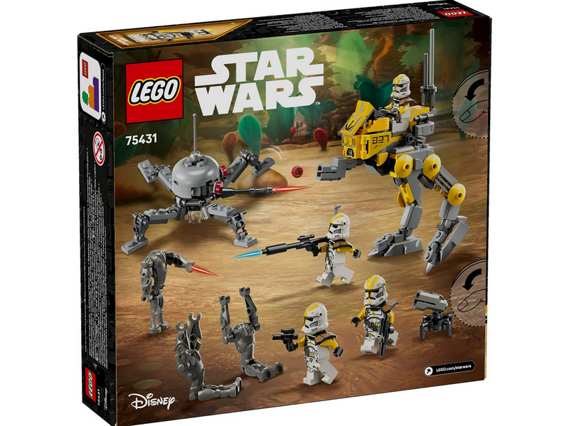LEGO Star Wars 75431 Klonsoldaten des 327. Sternenkorps Battle Pack