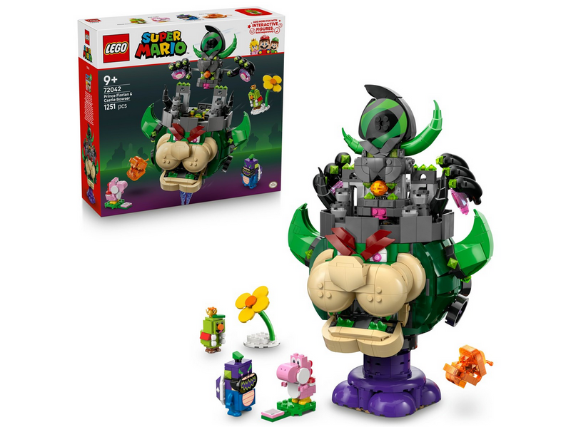 LEGO Super Mario 72042 Prinz Florian & Schloss-Bowser