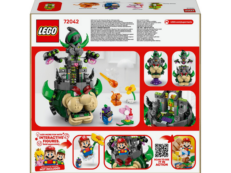 LEGO Super Mario 72042 Prinz Florian & Schloss-Bowser