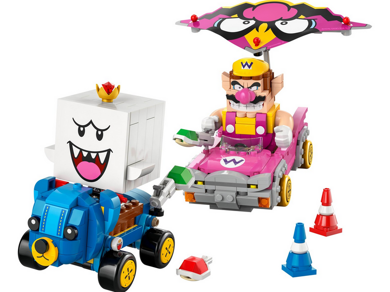 LEGO Super Mario 72038 Mario Kart™ – Wario & König Buu Huu