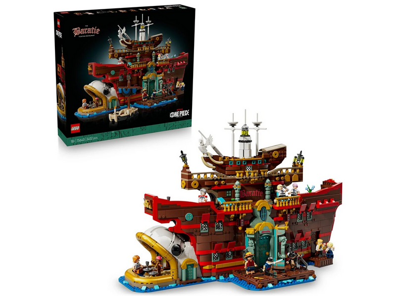 LEGO ONE PIECE 75640 Baratié, das Schwimmende Restaurant