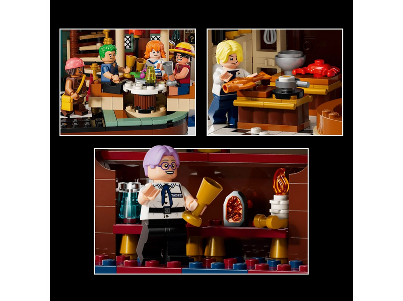 LEGO ONE PIECE 75640 Baratié, das Schwimmende Restaurant