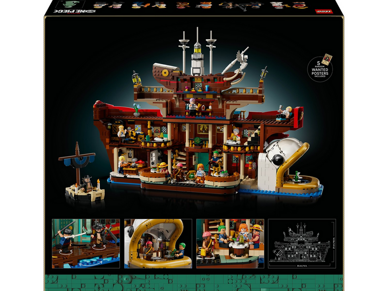 LEGO ONE PIECE 75640 Baratié, das Schwimmende Restaurant