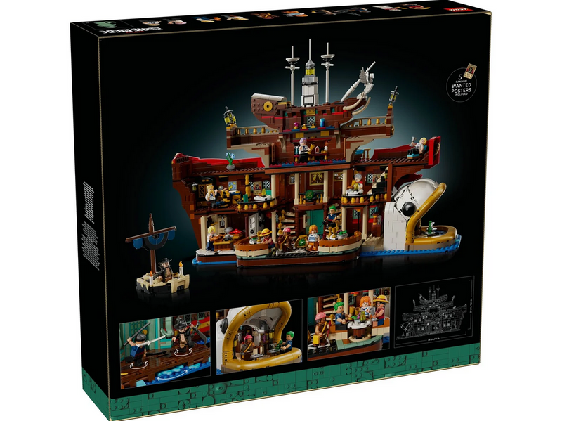 LEGO ONE PIECE 75640 Baratié, das Schwimmende Restaurant